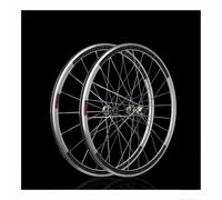 Ruote Per Bici A Scatto Fisso 700C, Cerchi In Lega Di Alluminio A Doppia Parete Da 30/40/50mm, Ruote Per Bici Da Pista Con Freni A V, 100 * 9mm QR, 120 * 10mm Con Bulloni, 2 Cuscinetti(30mm)