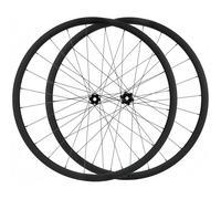 Ruote per Bici da Corsa con Freni a Disco in Fibra di Carbonio, mozzo con Perno Passante, 4 Cuscinetti, 24 Fori Anteriori e Posteriori, 100 mm Anteriore e 142 mm Posteriore