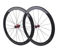 Ruote per Bici da Corsa con Freno a Cerchio 700C V/C, Cerchi per Bicicletta da 30 mm, 40 mm, 50 mm, Ruota Anteriore, Ruota Posteriore, Cuscinetti a sgancio rapido, Cassette, 7-12 Marce
