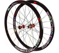 Ruote per bici da strada, cerchio 700C, freno C/V, cassetta 7, 8, 9, 10, 11 velocità, copertoncino, ruote da 40 mm, con sgancio rapido, cerchio a doppia parete, ruote per bicicletta, cuscinetti sigil