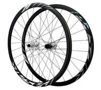 Ruote per bici da strada con freno a disco 700C, in alluminio, 24 fori anteriori, 4 cuscinetti per mozzo per 7-12 velocità, sgancio rapido 100/135 mm, compatibili con vari sistemi