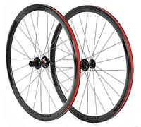 Ruote per Bicicletta 700C, Set di Ruote per Bici da Strada, Cuscinetti sigillati, Altezza 36 mm, Doppio Cerchio Ultraleggero in Lega di Alluminio, Freni a Disco, Quattro velocità P