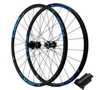 Ruote per Bicicletta da 24/26/27,5/29 Pollici, Set di Ruote MTB, Set di Ruote per Mountain Bike con Cerchio Largo Anteriore e Posteriore con mozzo a 5 cricchetti