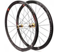 Ruote per Bicicletta, Ruota Anteriore e Posteriore per Bicicletta 700C, profondità 40 mm, copertoncino, Set di Ruote per Bici da Strada in Carbonio, Cerchio Freno V/C, Cuscinetto s