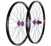 Ruote per Bicicletta, Set di Ruote MTB da 26/27,5/29 Pollici, Cerchio Largo, Set di Ruote per Mountain Bike Anteriore e Posteriore con mozzo a 6 cricchetti, Set di Ruote per bicicl
