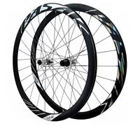 Ruote per Bicicletta, Set di Ruote per Bici da Corsa 700C, Cerchi da 36 mm, Doppia Parete C/VA, Raggi Dritti 24H, mozzi a sgancio rapido per Cassette da 8-12 velocità