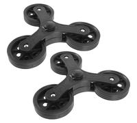 Ruote per camion a mano da 1 paio di ruote per carrelli per la spesa ruote per