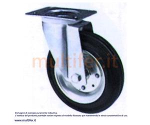 Ruote per carrelli - ruota per carrello - industriale in misure e modelli vari.