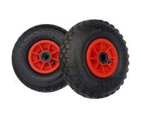 Ruote per Carrello Pneumatiche 3.00-4 con Boccola 2PR - Set 2 pezzi