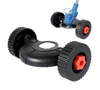 Ruote per decespugliatore - Accessori regolabili e portatili per decespugliatore, pneumatici per tosaerba su strade giardini terrazze e aree esterne