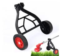 Ruote per decespugliatore | Passeggiata dietro Heavy Duty, Ruote ausiliarie universali per decespugliatore per esterni, giardino, prato, cortile, patio, fattoria, taglio