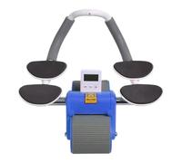 Ruote per esercizi AB, AB Wheel per allenamento - Rullo di allenamento intelligente Quiet AB | Ruota addominale portatile, attrezzatura per il rafforzamento del nucleo per l'allenamento muscolare