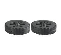 Ruote per griglia in plastica da 7 pollici per barbecue compatibili con Charbroil, 2 pezzi (170 mm)