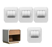 Ruote per mobili, 4 Pezzi Multifunzione 360° Feltrini per Mobili - Rotoli per Sedie Per Uso Pesante - Interno Camera Da Cucina Officina Stoccaggio Casa Soggiorno Casa