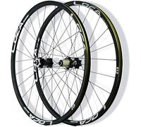 Ruote per Mountain Bike da 26/27,5/29 Pollici, Ruote Anteriori e Posteriori a sgancio rapido, Cerchi in Lega di Alluminio, Freni a Disco, mozzi 24H per 8/9/10/11/12 velocità