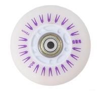 Ruote per pattinaggio a rotelle con sistema di illuminazione a LED autoalimentato per una luce costante durante il movimento su varie superfici urbane (multicolore)
