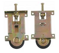 Ruote Per Porte Scorrevoli Confezione Da 2 Rulli Per Porte Scorrevoli Robusta Hardware In Metallo Per Una Sostituzione Scorrevole Per Armadi, Della Doccia, Baia, 4, 7x2, 4 Pollici, Ruote