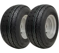 Ruote per rimorchio 20,5x8,0-10, interasse 100 mm, Wanda P815, omologate per la