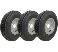 Ruote per rimorchio 4.80/4.00-8 omologate per la circolazione su strada, ad alta