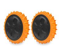 Ruote per robot rasaerba Worx Landroid, compatibili con i robot rasaerba WR141E / WR142E / WR143E / WR165E / WR167E, facili da installare, adatte ai prati.