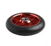 Ruote per scooter Pro da 110 mm, mozzo in lega di alluminio con pneumatico in poliuretano ad alta elasticità, ruota di ricambio per scooter acrobatici CNC, per sport all'aria aperta, cuscinetti ABEC-9
