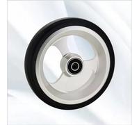 Ruote per Sedia a Rotelle da 4 Pollici,5 Pollici,Ruote per Carrozzina Disabili 10cm/12cm,Ruote anteriori per sedie a rotelle,Sostituzione delle ruote per sedie a rotelle, deambulatori,bianco, nero, ro
