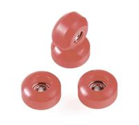 Ruote per skateboard, 40 pezzi, per skateboard, gadget facili da cambiare e durevoli (rosso)