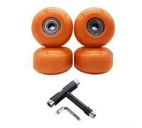 Ruote per skateboard 52 mm 95A PU Rocker Design Set (O)