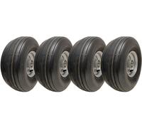 Ruote per tosaerba 15x6.00-6 con struttura multi-nervatura, cerchione per pneuma