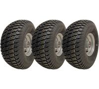Ruote per tosaerba 15x6.00-6, pneumatico P332 a 4 strati su cerchione, cuscinett