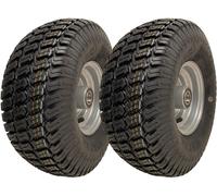 Ruote per tosaerba 15x6.00-6, pneumatico P332 a 4 strati su cerchione, cuscinett