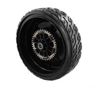 Ruote per tosaerba da 20,3 cm per modelli Honda HRN216, compatibili con 44710-VR8-N00ZA e 42710-VR8-N00ZA, ruota anteriore o posteriore di ricambio da 20,3 cm con foro da 1/2" (ruota posteriore)