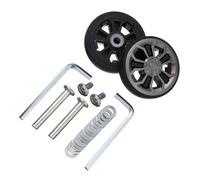 Ruote per Valigie Ricambio,Ruote Trolley Ricambio 2 Pezzi Durevoli Universali Sostituire Ruote Viti For Bagagli Viaggio Sostituzione Parti Della Valigia Assi Kit Riparazione Girevoli(50mm x 10mm)