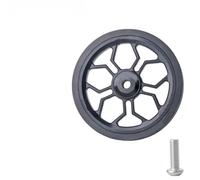 Ruote pieghevoli da 80 mm, in lega di alluminio e gomma, con cuscinetti integrati per Brompton, 3Sixty e la maggior parte delle biciclette pieghevoli