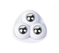 Ruote piroettanti autoadesive for elettrodomestici for mobili | Design robusto e scorrevole for uno scorrimento senza sforzo su più superfici(White 4pcs)