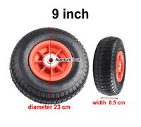 Ruote Pneumatiche per Veicoli per Bambini Pneumatico in Gomma Stabile e Comodo