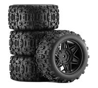 Ruote Pneumatici Per Hbx 16889 Per Traxxas Per Summit Per E-revo 1/16 | Pneumatici offroad gomma per trazione potenziata RC car upgrade prestazioni stabili su terreno misto Parti