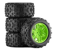 Ruote Pneumatici Per Hbx 16889 Per Traxxas Per Summit Per E-revo 1/16 | Pneumatici offroad gomma per trazione potenziata RC car upgrade prestazioni stabili su terreno misto Parti