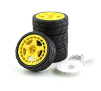 Ruote pneumatici RC auto per KYOSHO HPI Tamiya 1:10 Claw 43 WRC XV1 TT02