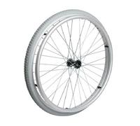 Ruote posteriori per carrozzina standard - 06036004 Ruota per carrozzina 24x1 3/8 pneumatica ( 1 pz ) / Omega