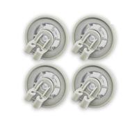 Ruote Rullo Cestello Inferiore Lavastoviglie, Compatibile Per Bosch | Sostituisce Parte 00165314 165314 428344, Rotelle Carrello Guida Binario Perno Supporto Fermo Scorrimento Blocco