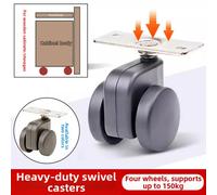 Ruote Ruota Barbecue Setup Include Piastre di Montaggio Processo di Installazion