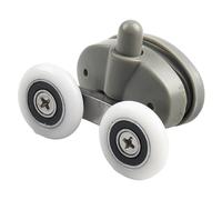 Ruote Superiore e Inferiore Rulli Doppio 19/23/25/27mm 6mm Accessori Bagno