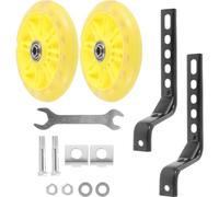 Ruote Treno per Bici Gialle, Metallo Plastico, Ricambi