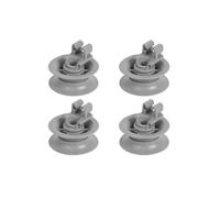Ruote Universali For Cestello Lavastoviglie, Compatibili Con Kit Ruote Cestello Superiore Lavastoviglie For Siemens, Neff/Bosch/Constructa, Accessori