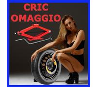 Ruotino Alfa Romeo Tonale Pinze Rosse 17" Ruota di Scorta kit Cric Crick Auto