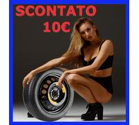 Ruotino Alfa Romeo Tonale Pinze Rosse 18" Ruota di Scorta per Auto accessorio