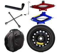 Ruotino di scorta 15" Hyundai I10 4 Fori con Cric Chiave e Sacca DOT 2025 Top