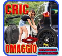 Ruotino di scorta 15" Mitsubishi Colt 4 Fori con Cric Chiave e Sacca R15 DOT 25