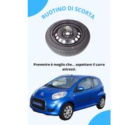 Ruotino di Scorta 15" per CITROEN C1 - 125/70R15 (56x13 cm)